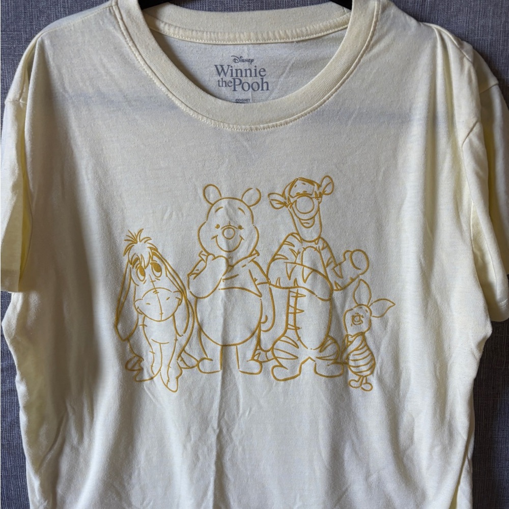 Disney Winnie the Pooh Yellow XL T-Shirt - Butter Color